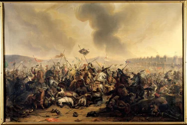 Battle Committed by Sultan Kilij-Arslan Against the Crusaders Besieging the City of Nicaea in 1097