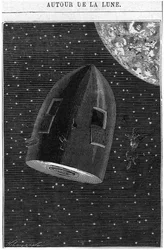 Leaving for the Moon (illustration from 