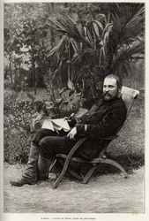 Portrait of Dr. Charles Edouard Hocquard (1853-1911), medical major of 1st class