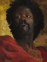 A Chief of Abyssinia, c.1870