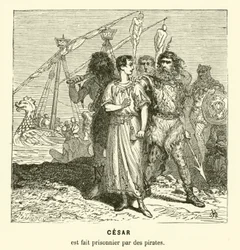 Julius Caesar Taken Prisoner by Cilician Pirates While Crossing the Aegean Sea, c75 BC