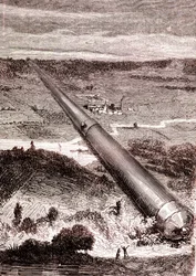 The Giant Space Gun from J. T. Maston, 