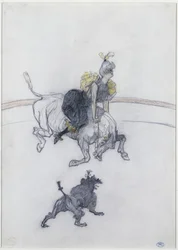 At the Circus: The Salute (Au Cirque: Le Salut) 1899