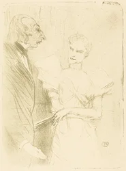 Brandès and Leloir in "Cabotins"