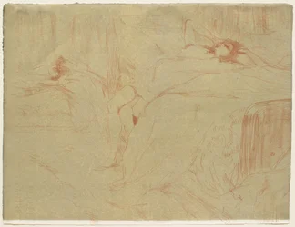 Elles: Woman Lying on Her Back - Lassitude