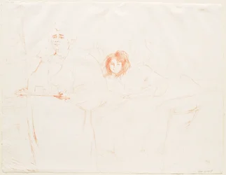 Elles: Woman with Tray: Breakfast - Mme Baron and Mlle Popo
