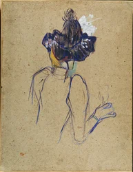 Jane Avril, Back-View