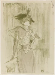 Mademoiselle Marcelle Lender, Standing