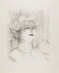 Marie-Louise Marsy, from Thirteen Lithographs