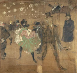 Panels for the Booth of La Goulue, at the Foire du Trône in Paris