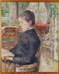 The Countess Alphonse de Toulouse-Lautrec, the Painter