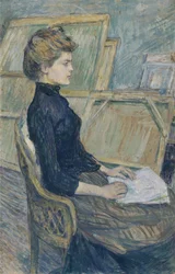 Young Girl in the Studio (Hélène Vary)