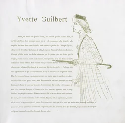 Yvette Guilbert - French Series: No. 1