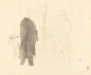 Antoine and Gémier in "Une Faillite"