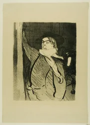 Aristide Bruant, from The Café-Concert