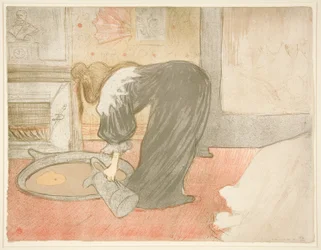 Woman at the Tub, from the series Elles