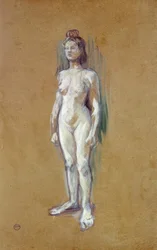 Standing Nude Woman from the Front