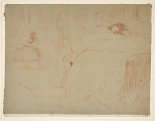 Woman Lying on her Back, Weariness, from the series Elles