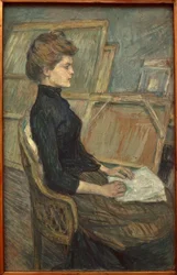 Young Girl in the Studio