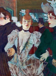 La Goulue at the Moulin Rouge