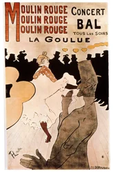 La Goulue at the Moulin Rouge, 1892