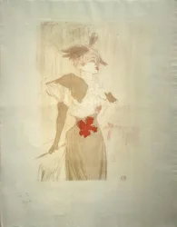 Mademoiselle Marcelle Lender, Standing