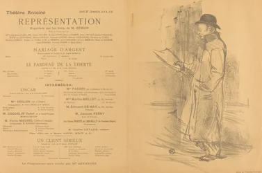 Silver Wedding, The Burden of Freedom, A Serious Client [recto], 1897