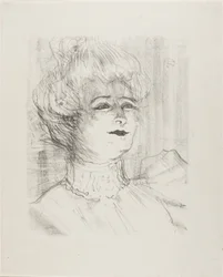 Marie-Louise Marsy, from Thirteen Lithographs