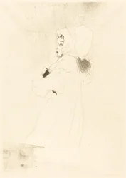 Miss May Belfort, Large Plate, 1895