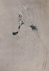 Miss May Belfort Welcoming, c1895, 1946