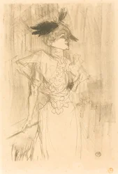 Mlle. Marcelle Lender, Standing