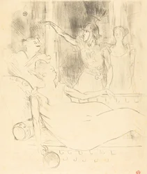 Mme. Simon-Girard, Brasseur, and Guy in 