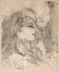 Portraits of Actors and Actresses: Thirteen Lithographs: Anna Held, 1898