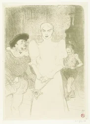 Portrait of Actress Rose Caron in Her Role as Marguerite in Faust at the Opera in Paris