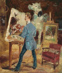 Princeteau in his Studio, 1881