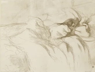 Woman Reclining - Waking Up