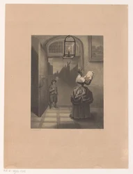 Woman Reading a Letter