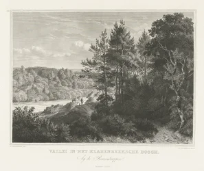 View of a Valley in Klarenbeek Park Near Arnhem (Scenes from the Surroundings of the City of Arnhem)