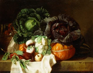 Still Life of Winter Vegetables