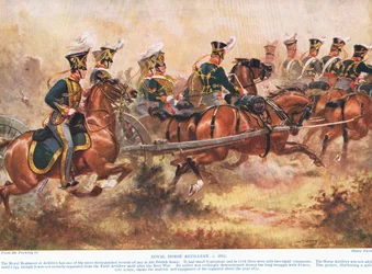 The Royal Horse Artillery, c.1910
