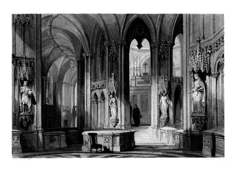 Mausoleum of the Orleans family, Chapel of Dreux, France, 1875