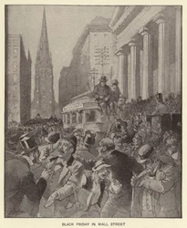 Black Friday in Wall Street