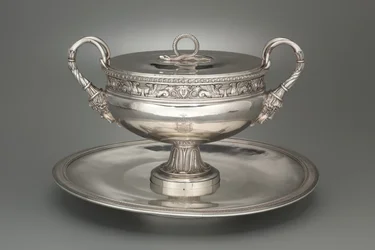 Covered Tureen with Tray