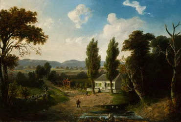 Landscape with Stagecoach