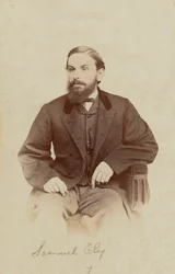 Carte-de-visite Portrait of Samuel Ely, 1862-1869