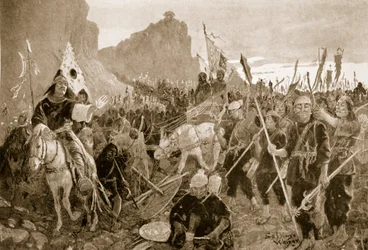 Soldiers with 