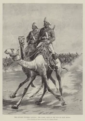The Advance towards Dongola, the Camel Corps on the Way to Wady Halfa
