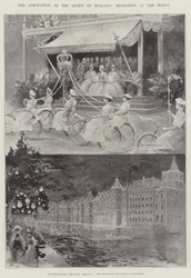 The Coronation of the Queen of Holland, Rejoicings at the Hague