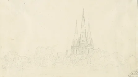 Lichfield Cathedral - East View