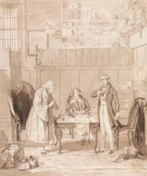 The Life of a Nobleman: Scene the Sixth - The Usurer